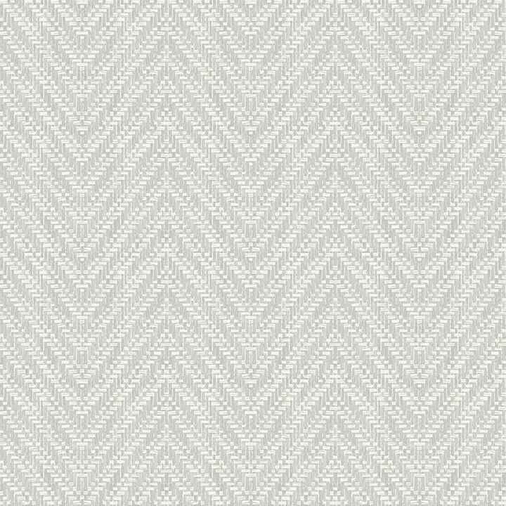 Glynn Light Grey Chevron Wallpaper - York Wallcoverings - 4074-26652