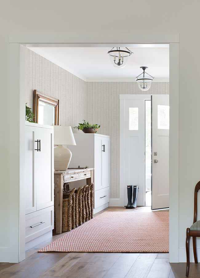 Simon Neutral Woven Texture Wallpaper - York Wallcoverings - 4074-26659 - York Wallcoverings Wallpaper