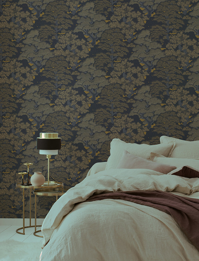 Taiheiyo Moss Ancient Forest Wallpaper - Brewster Wallcovering