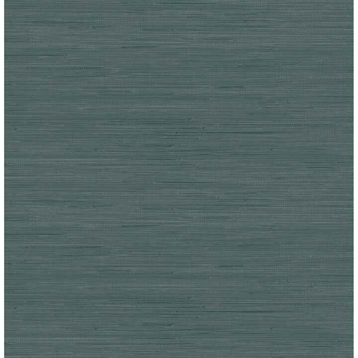 Peacock Classic Faux Grasscloth Peel and Stick Wallpaper - York Wallcoverings - SSS6008