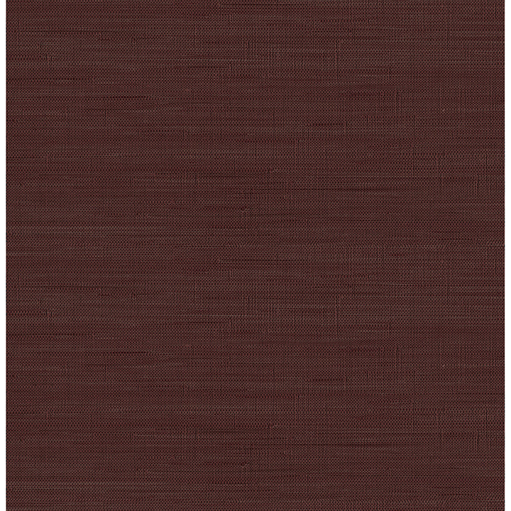 Picture of Aubergine Classic Faux Grasscloth Peel and Stick Wallpaper