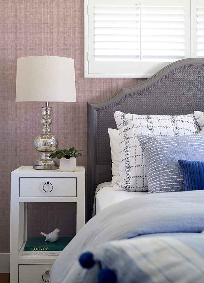 Kantera Pink Fabric Texture Wallpaper - York Wallcoverings - 4120-26839 - York Wallcoverings Wallpaper