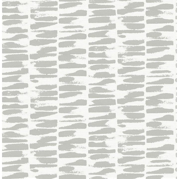 Picture of Myrtle Grey Abstract Stripe Wallpaper