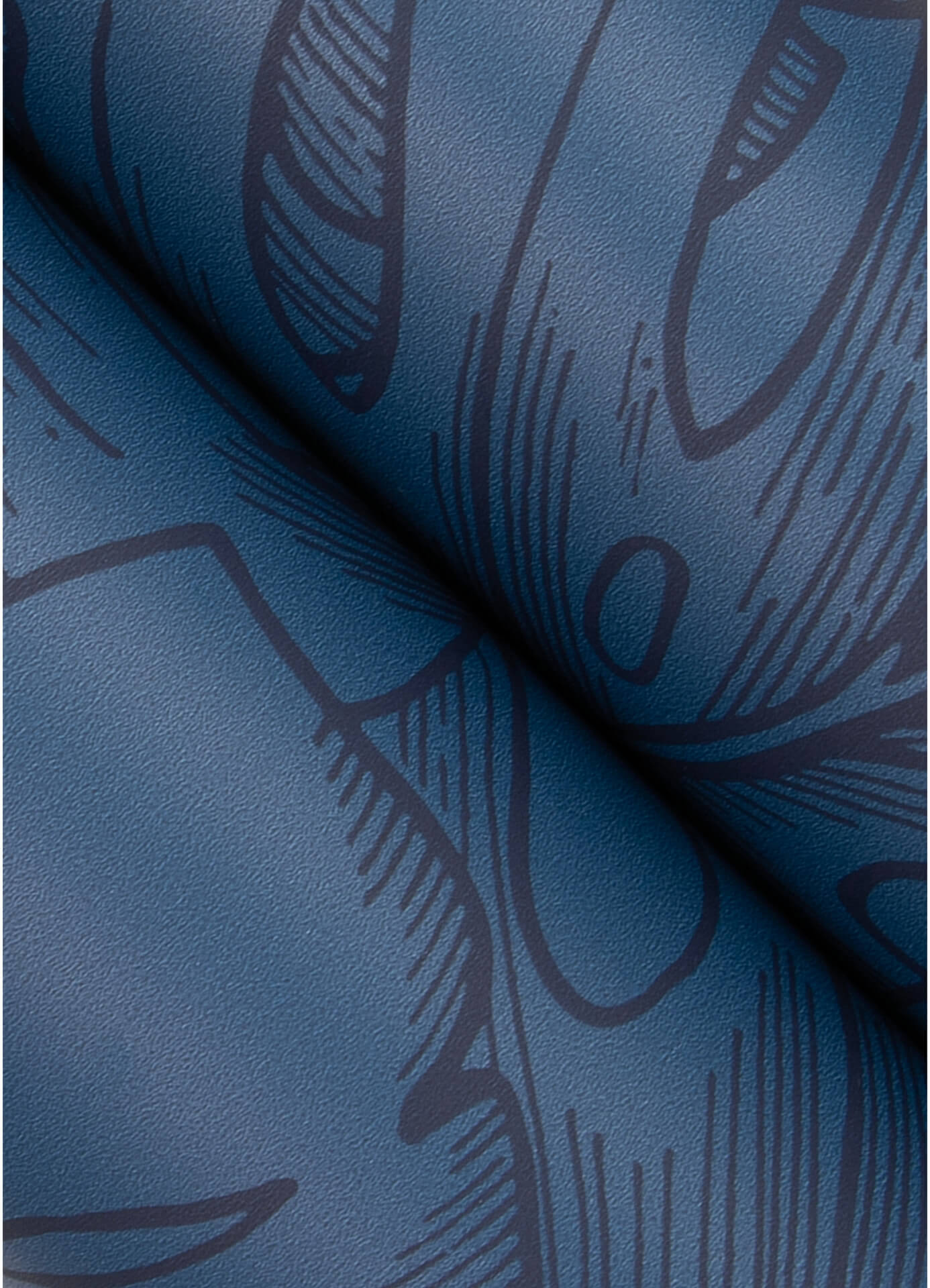 indigo-borneo-peel-and-stick-wallpaper-york-wallcoverings-sls3978 - York Wallcoverings Wallpaper
