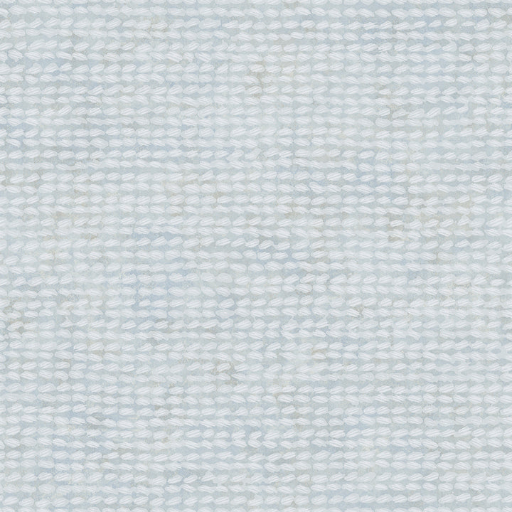 Picture of Wellen Light Blue Abstract Rope Wallpaper