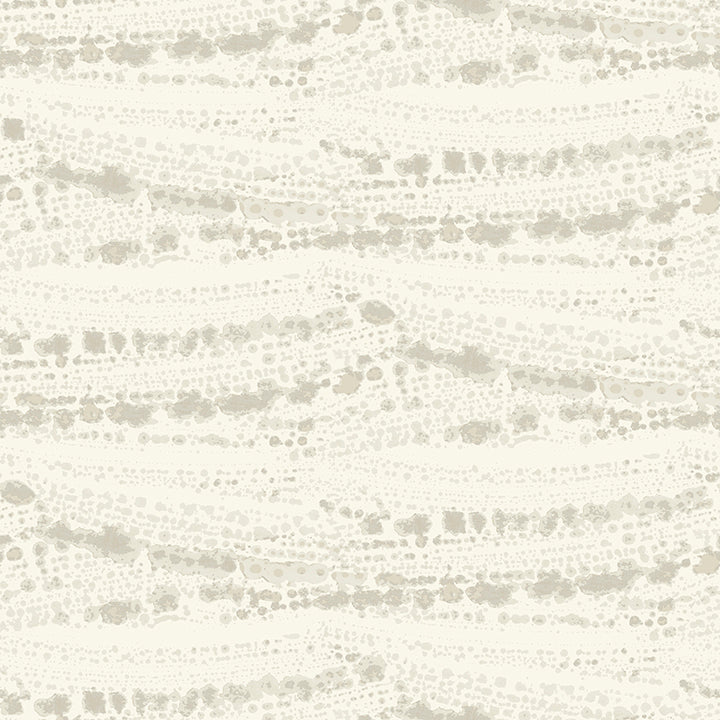 Picture of Rannell Beige Abstract Scallop Wallpaper