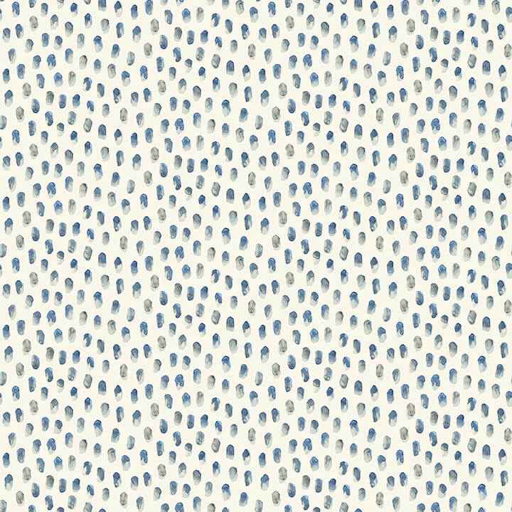 Sand Drips Blue Painted Dots Wallpaper - York Wallcoverings - 4071-71060 - York Wallcoverings Wallpaper