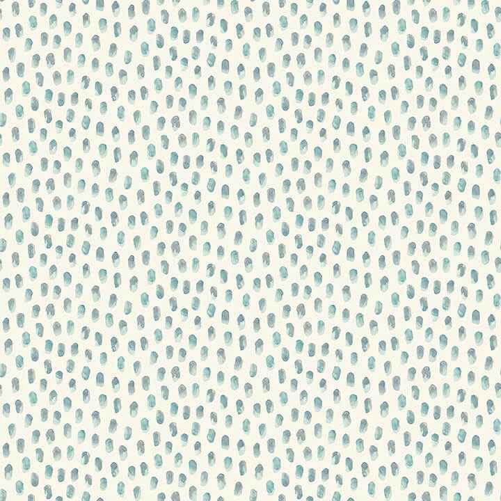 Sand Drips Aqua Painted Dots Wallpaper - York Wallcoverings - 4071-71061