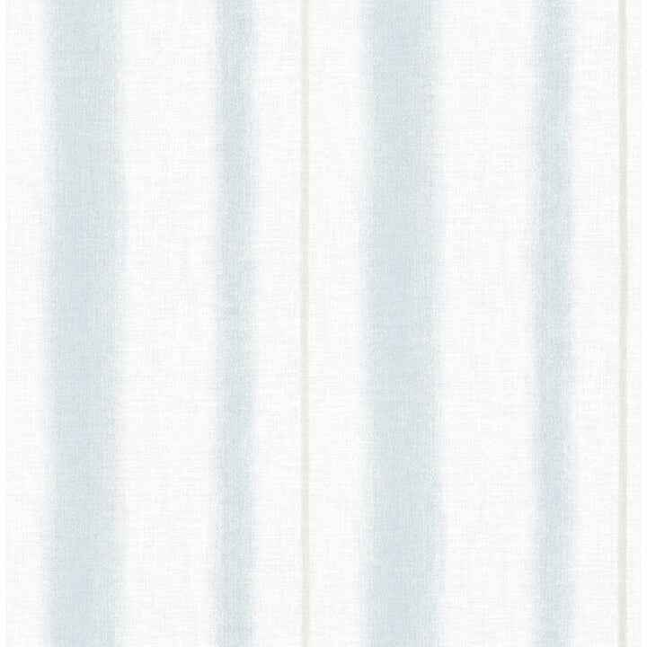Alena Sky Blue Soft Stripe Wallpaper - York Wallcoverings - 4121-26910