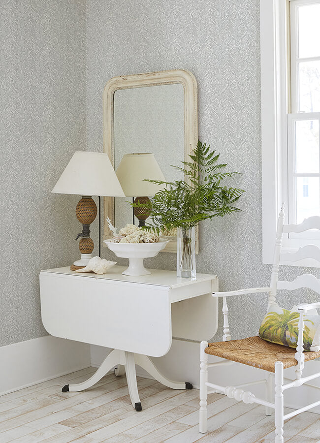 elma-sterling-fiddlehead-wallpaper-york-wallcoverings-4121-26921 - York Wallcoverings Papel pintado