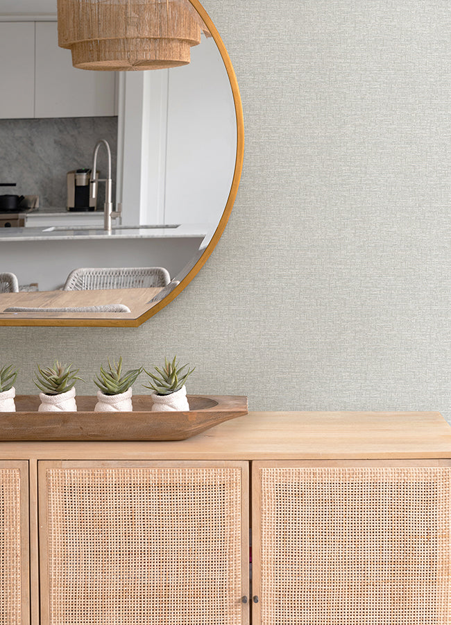 Minerva Dove Texture Geometric Wallpaper  | Brewster Wallcovering - The WorkRm