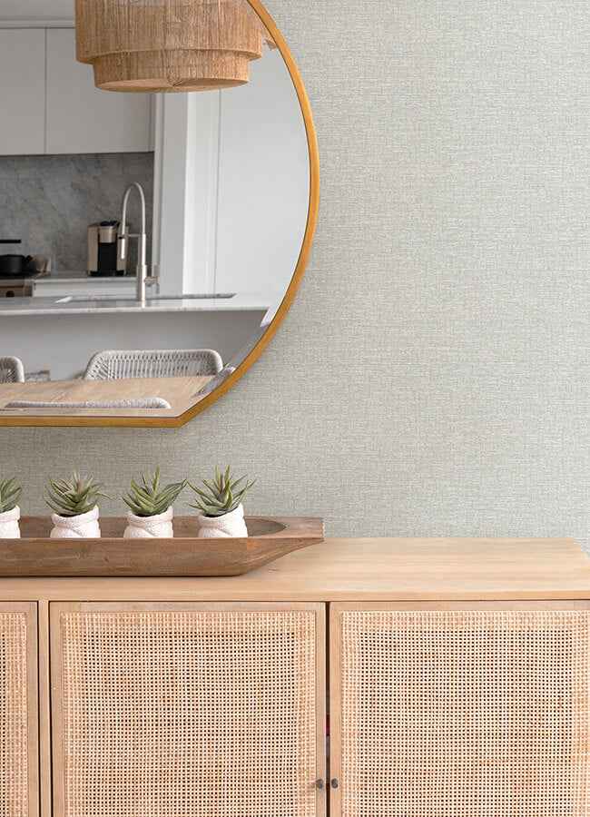Minerva Dove Texture Geometric Wallpaper - York Wallcoverings - 4121-26937 - York Wallcoverings Wallpaper
