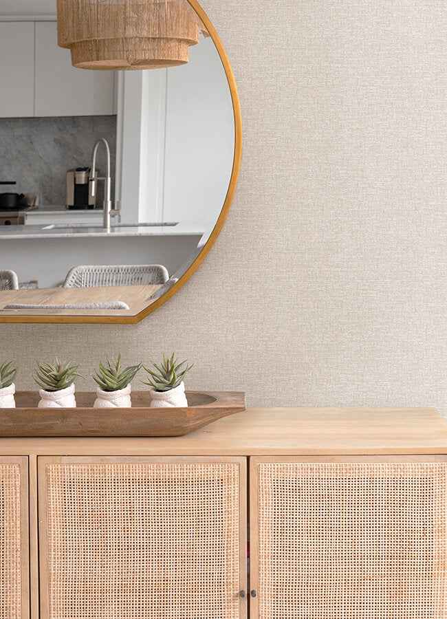 Minerva Blush Texture Geometric Wallpaper - York Wallcoverings - 4121-26939 - York Wallcoverings Wallpaper