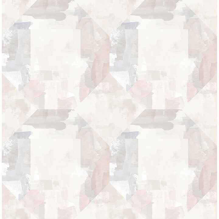 Perrin Lavender Gem Geometric Wallpaper - York Wallcoverings - 4121-26945 - York Wallcoverings Wallpaper