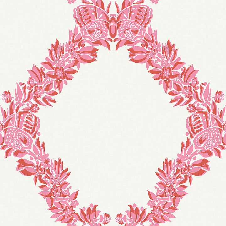 Picture of Valentino Wreath Peel and Stick Wallpaper