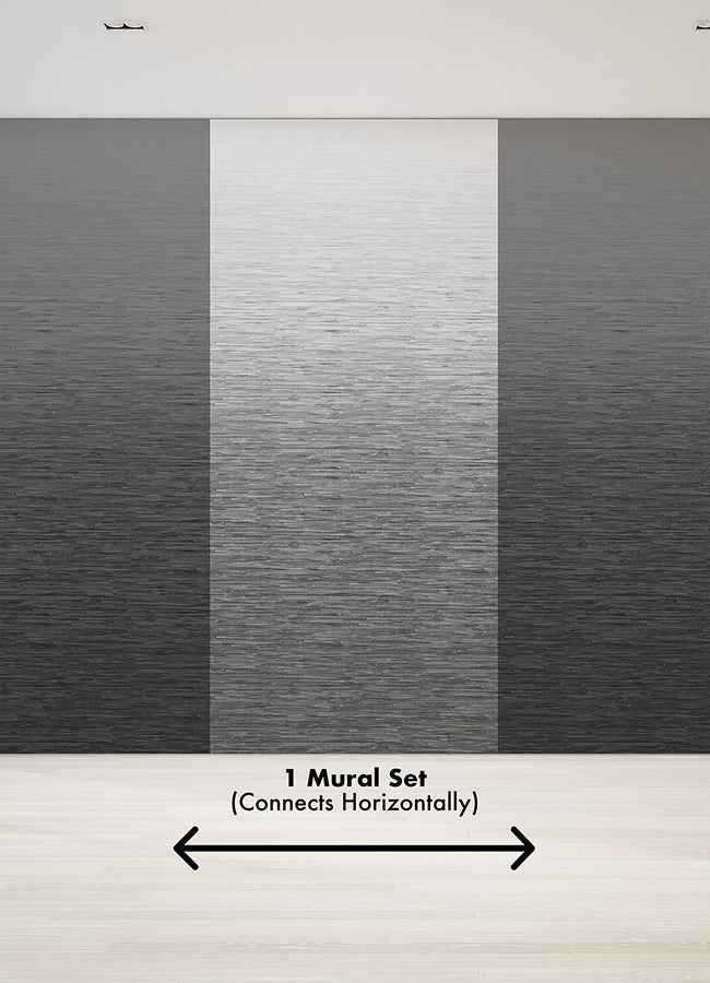 Mist Light Grey Ombre Wall Mural - York Wallcoverings - ASTM5045 - York Wallcoverings Wallpaper