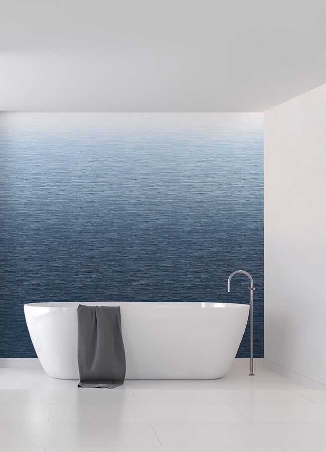into-the-deep-dark-blue-ombre-wall-mural-york-wallcoverings-astm5046 - York Wallcoverings Wallpaper