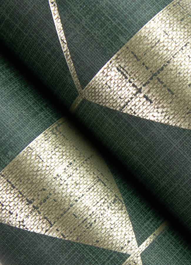 Fairbank Evergreen Linen Geometric Wallpaper - York Wallcoverings - 4034-26774 - York Wallcoverings Wallpaper