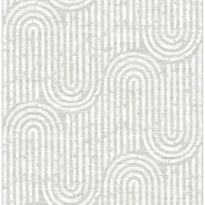 Trippet Bone Zen Waves Wallpaper - York Wallcoverings - 4034-26787