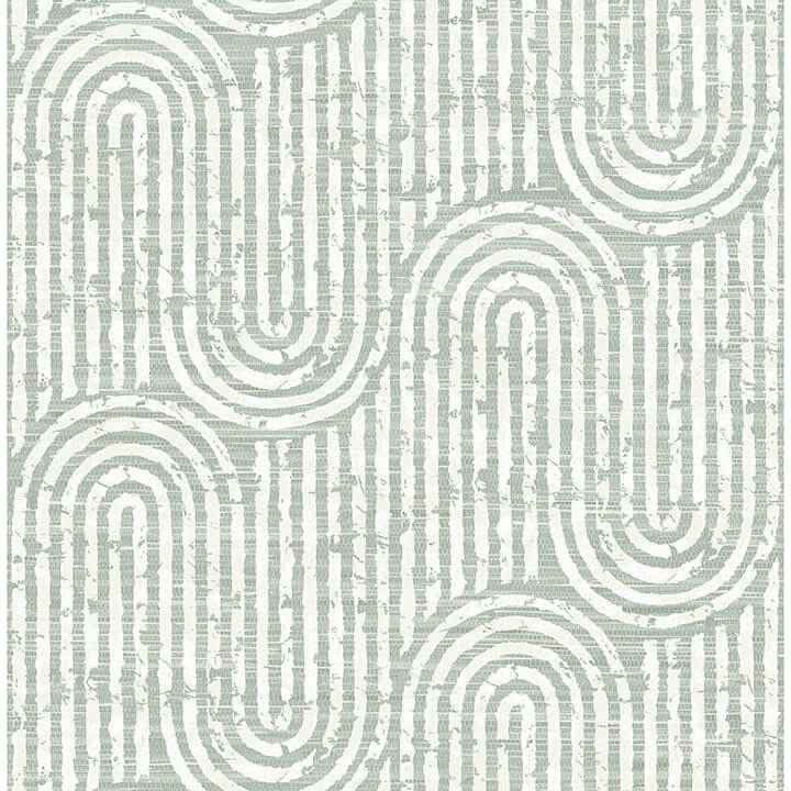 Trippet Sage Zen Waves Wallpaper - York Wallcoverings - 4034-26789