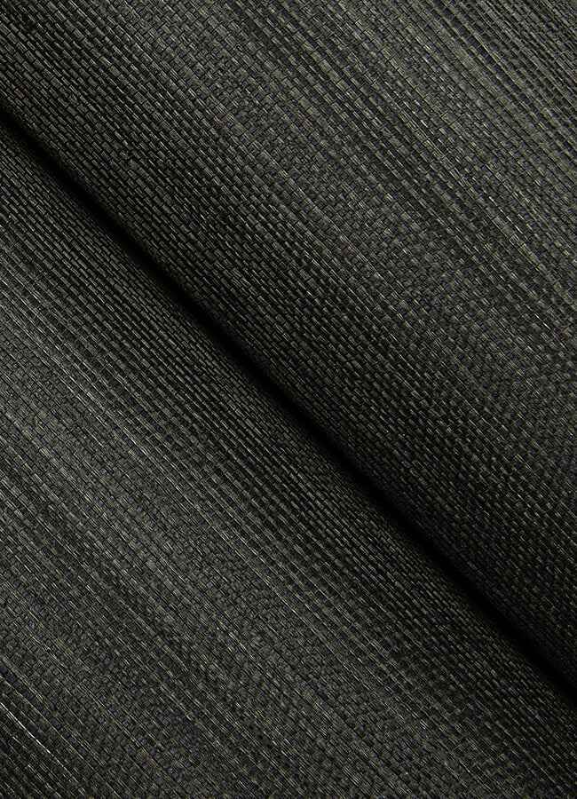 Colcord Black Sisal Grasscloth Wallpaper - York Wallcoverings - 4034-72100 - York Wallcoverings Wallpaper