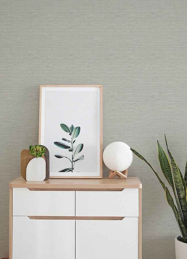 Agave Stone Faux Grasscloth Wallpaper - York Wallcoverings - 4143-24279 - York Wallcoverings Wallpaper