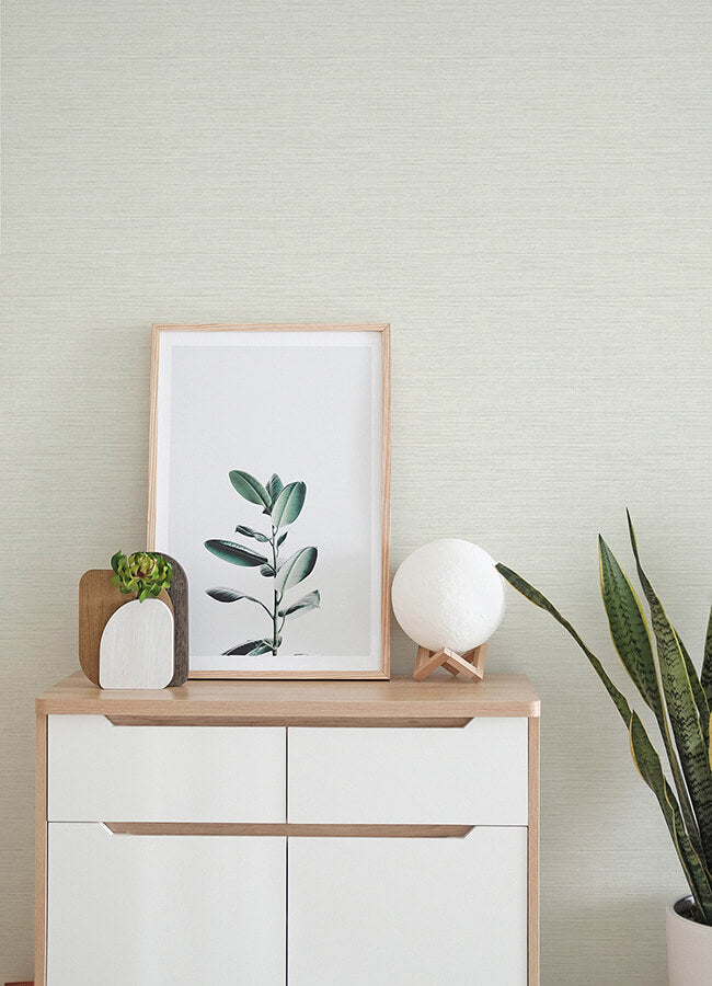 agave-off-white-faux-grasscloth-wallpaper-york-wallcoverings-4143-24281 - York Wallcoverings Papel pintado