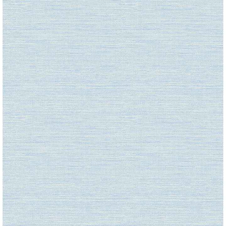 Agave Blue Faux Grasscloth Wallpaper - York Wallcoverings - 4143-24283