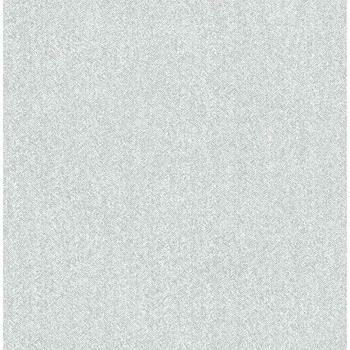 Ashbee Light Grey Faux Fabric Wallpaper - York Wallcoverings - 4143-26160