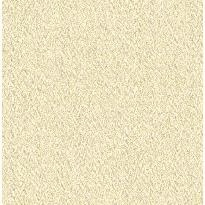 Ashbee Yellow Faux Fabric Wallpaper - York Wallcoverings - 4143-26162 - York Wallcoverings Wallpaper