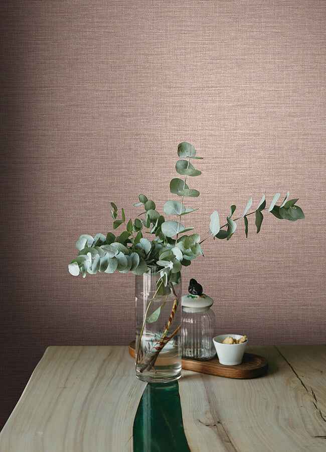 Exhale Blush Texture Wallpaper - York Wallcoverings - 4143-26464 - York Wallcoverings Wallpaper