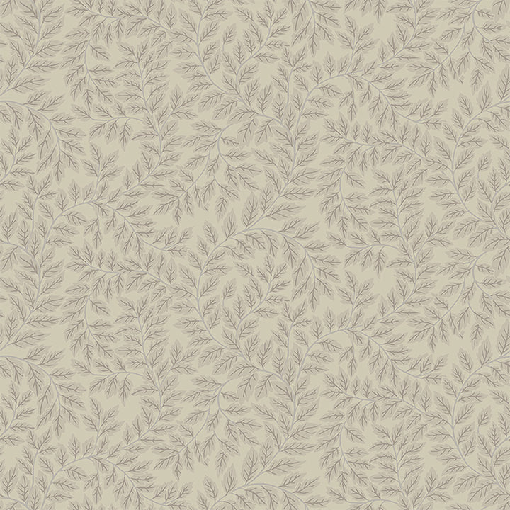 Picture of Lindlöv Taupe Leafy Vines Wallpaper