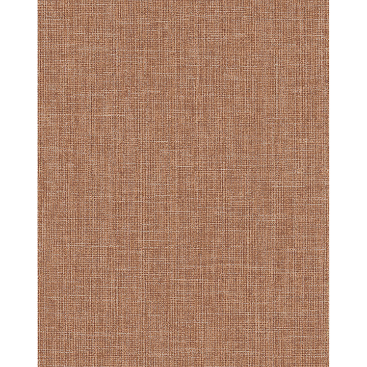 Picture of Broadwick Rust Faux Linen Wallpaper