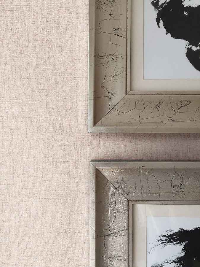 Posh Neutral Faux Fabric Wallpaper - York Wallcoverings - 4140-3728 - York Wallcoverings Wallpaper