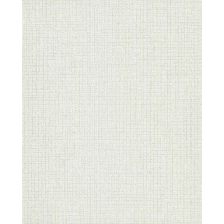 Threads Pearl Faux Fabric Wallpaper - York Wallcoverings - 4140-3760