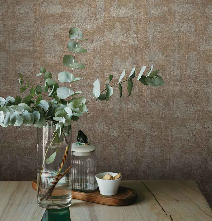 React Neutral Distressed Wallpaper - York Wallcoverings - 4140-3766 - York Wallcoverings Wallpaper