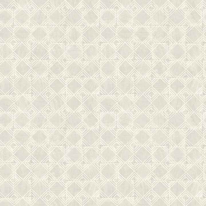 Button Block Light Grey Geometric Wallpaper - York Wallcoverings - 3125-72309 - York Wallcoverings Wallpaper