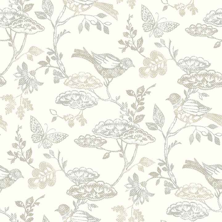 Malmo Grey Trail Wallpaper - York Wallcoverings - 3125-72317 - York Wallcoverings Wallpaper