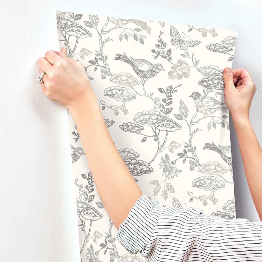 Malmo Black Trail Wallpaper - York Wallcoverings - 3125-72319 - York Wallcoverings Wallpaper