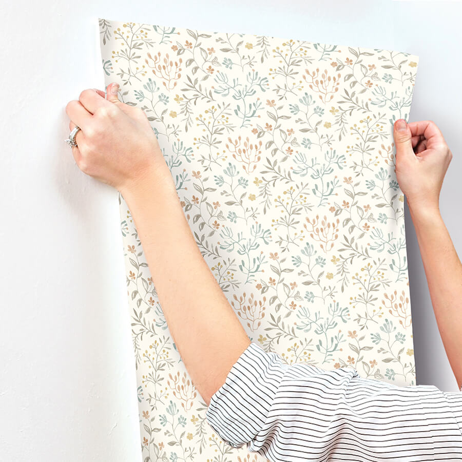 tarragon-pastel-dainty-meadow-wallpaper-york-wallcoverings-3125-72353 - York Wallcoverings Wallpaper
