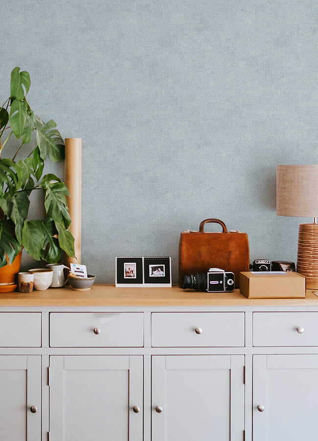 homespun-denim-textured-wallpaper-york-wallcoverings-3125-72357 - York Wallcoverings Wallpaper