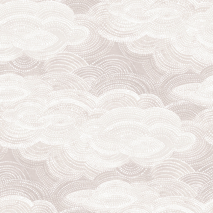 Picture of Vision Lavender Stipple Clouds Wallpaper