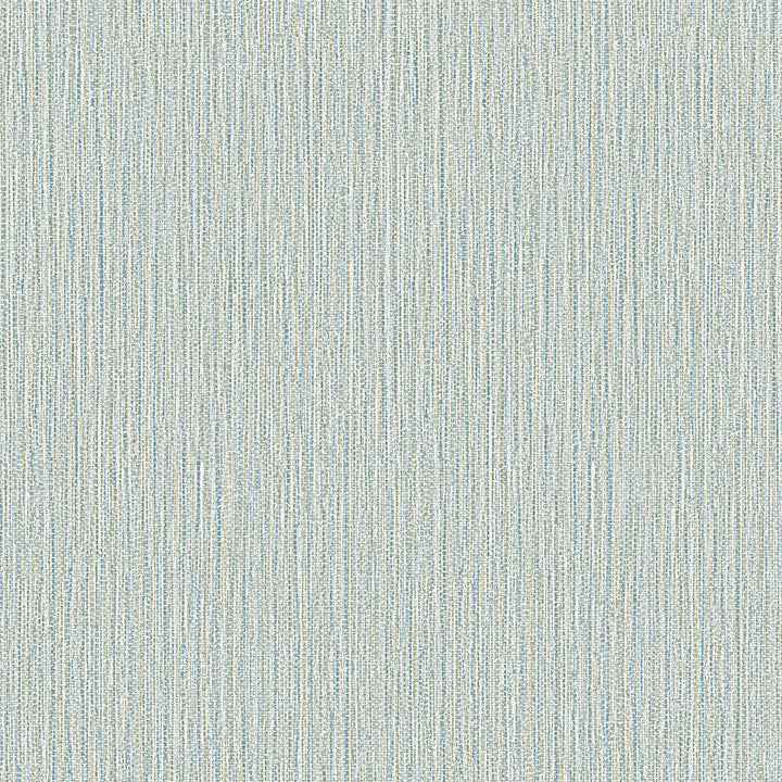 Bowman Light Blue Faux Linen Wallpaper - York Wallcoverings - 4144-9153