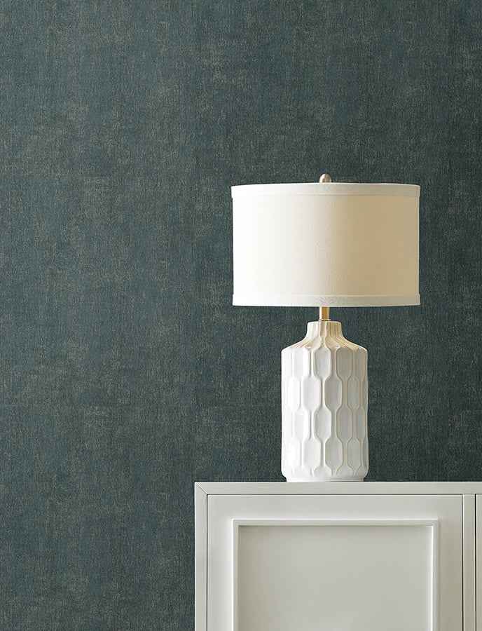 Edmore Slate Faux Suede Wallpaper - York Wallcoverings - 4144-9169 - York Wallcoverings Wallpaper