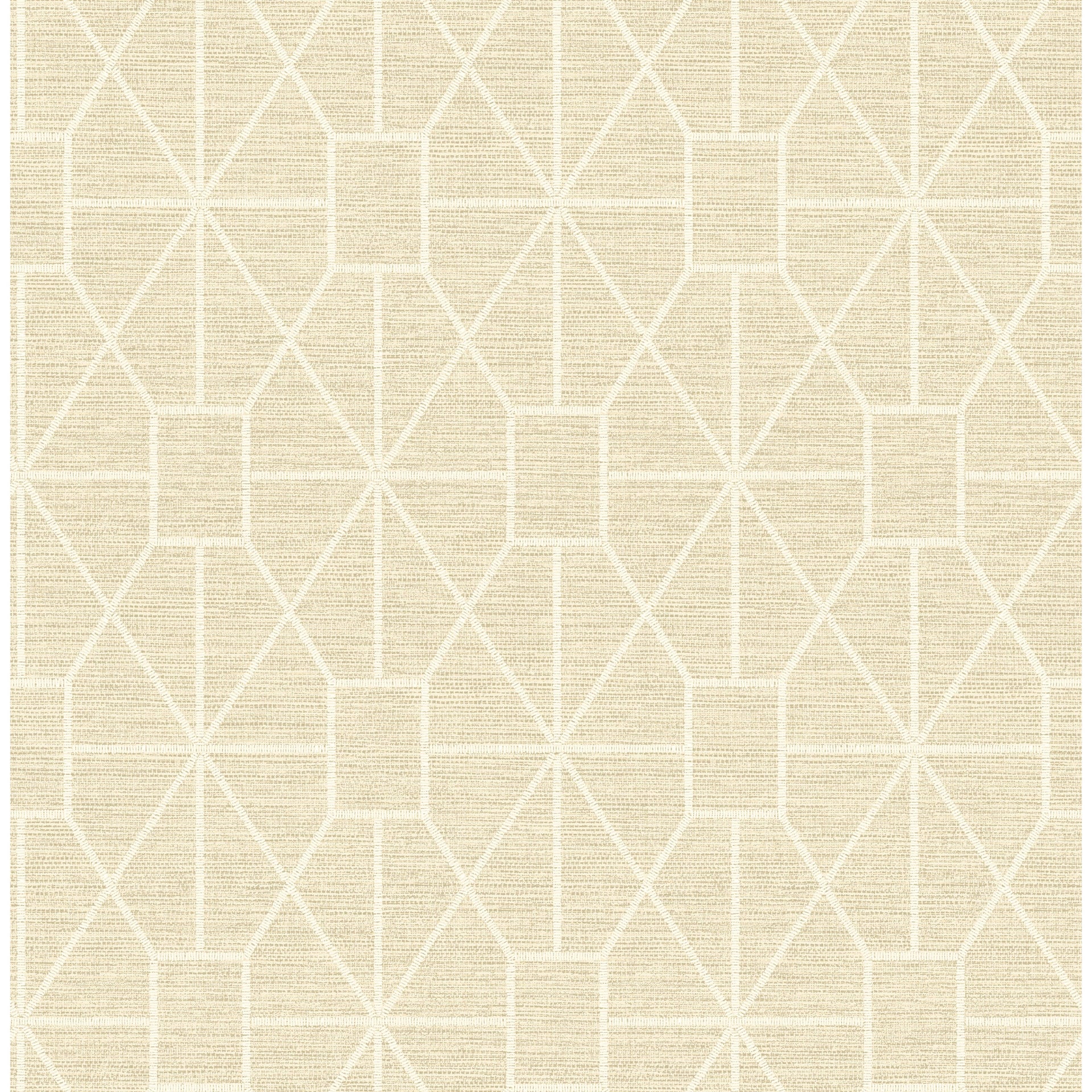 Picture of Stevenson Natural Trellis Wallpaper