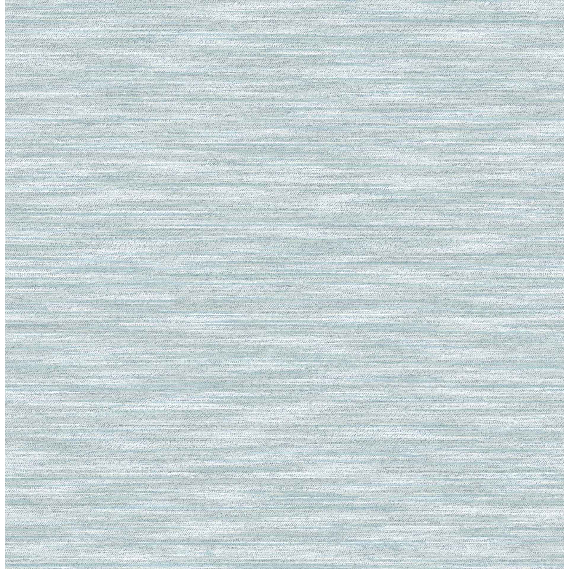 Benson Light Blue Faux Fabric Wallpaper - York Wallcoverings - 4157-26153 - York Wallcoverings Wallpaper