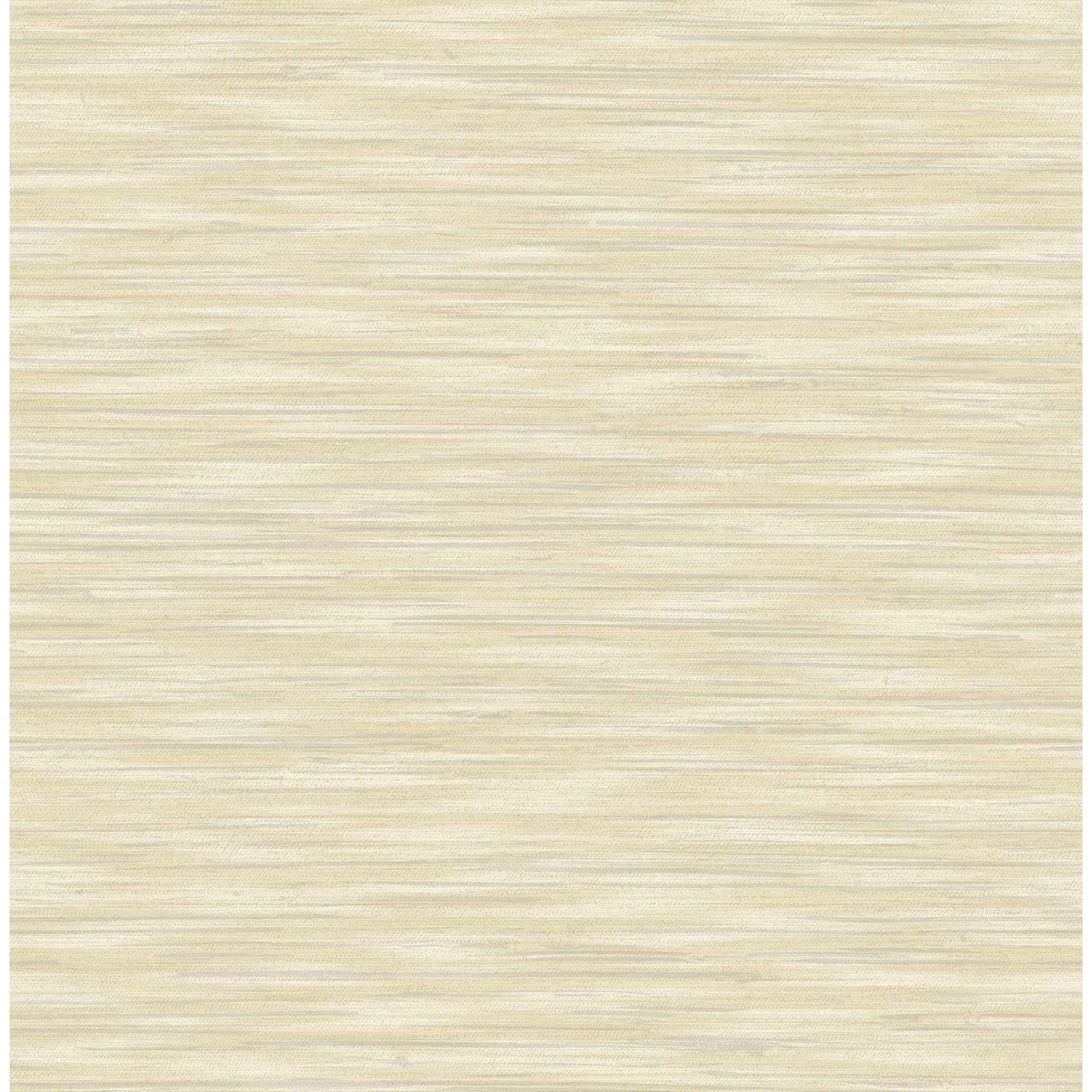Benson Yellow Faux Fabric Wallpaper - York Wallcoverings - 4157-26156 - York Wallcoverings Wallpaper