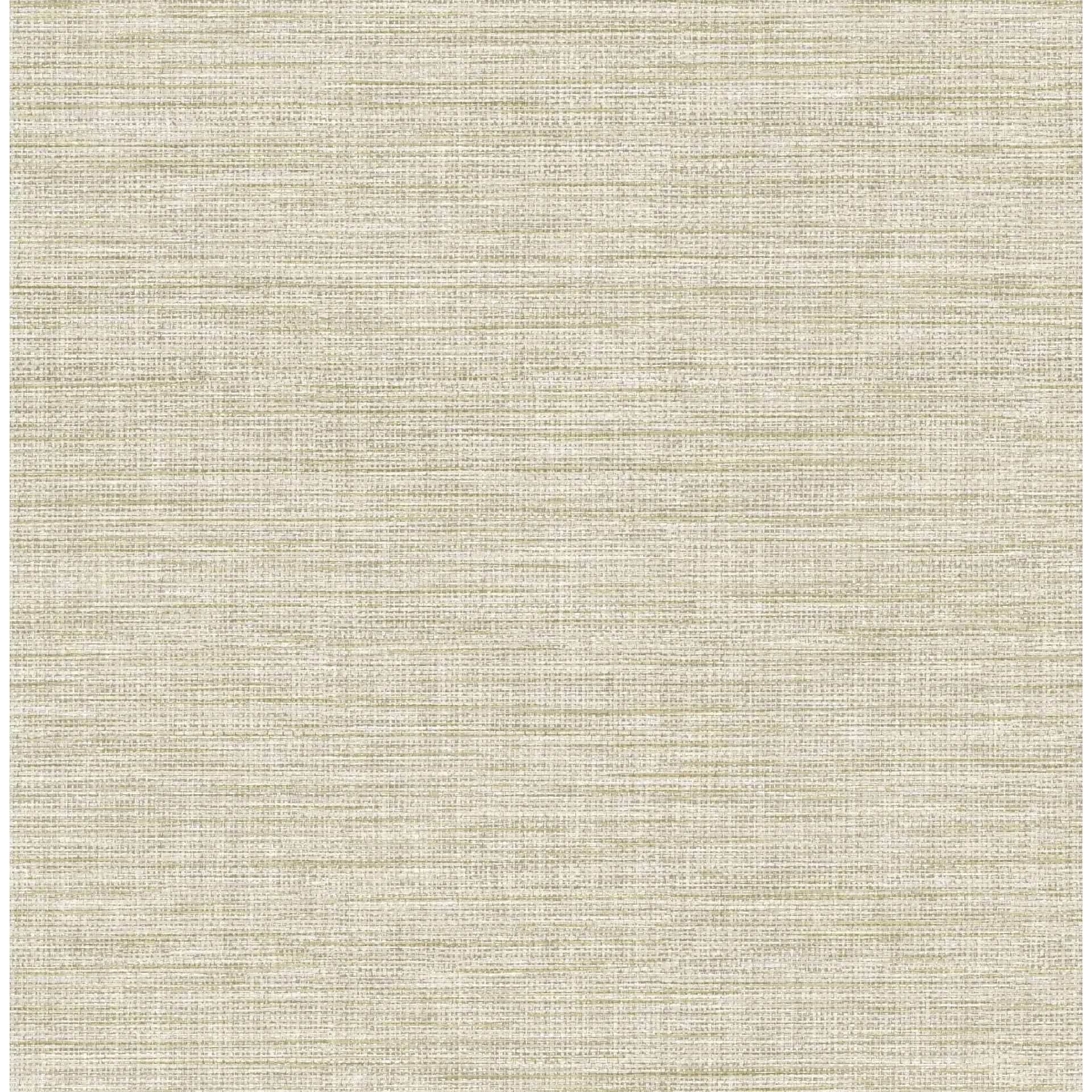 Exhale Light Yellow Faux Grasscloth Wallpaper - York Wallcoverings - 4157-26463