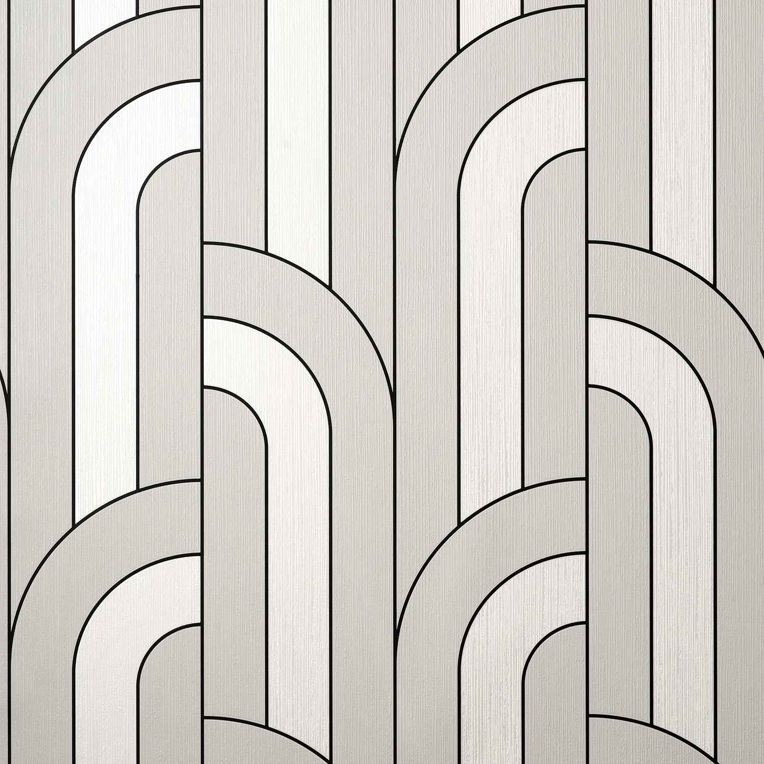 Ezra Platinum Arch Wallpaper - York Wallcoverings - 4157-42843 - York Wallcoverings Wallpaper