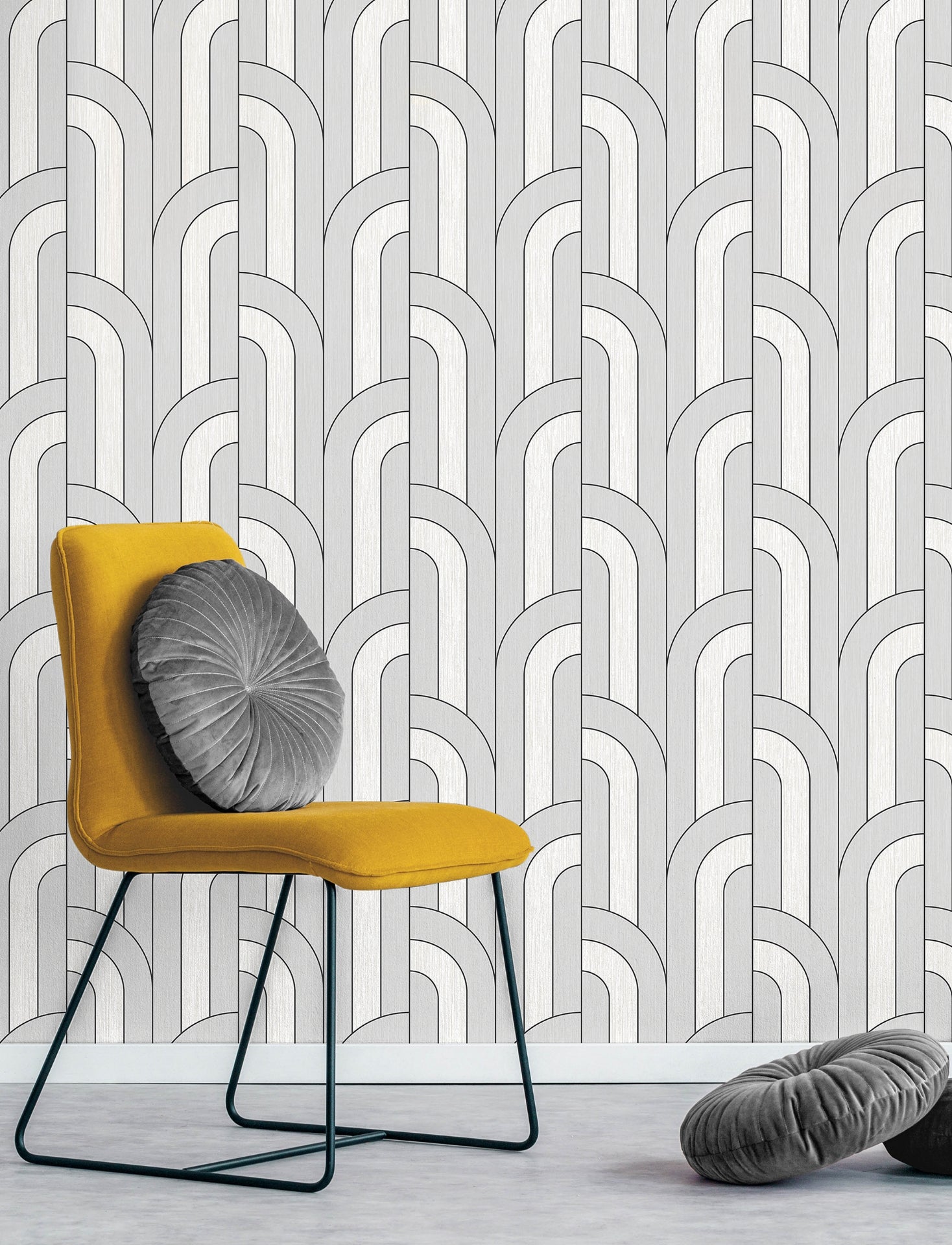 ezra-platinum-arch-wallpaper-york-wallcoverings-4157-42843 - York Wallcoverings Papel pintado